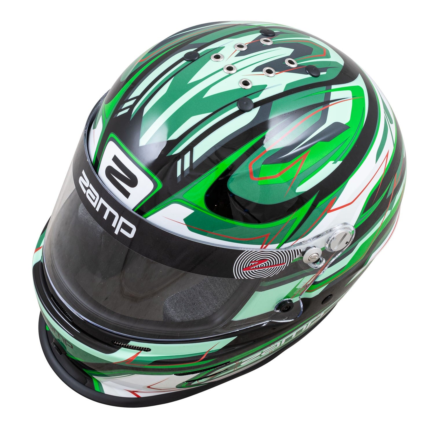 Zamp RZ-42Y Youth Racing Snell CMR2016 Graphic Helmet - Fast Racer