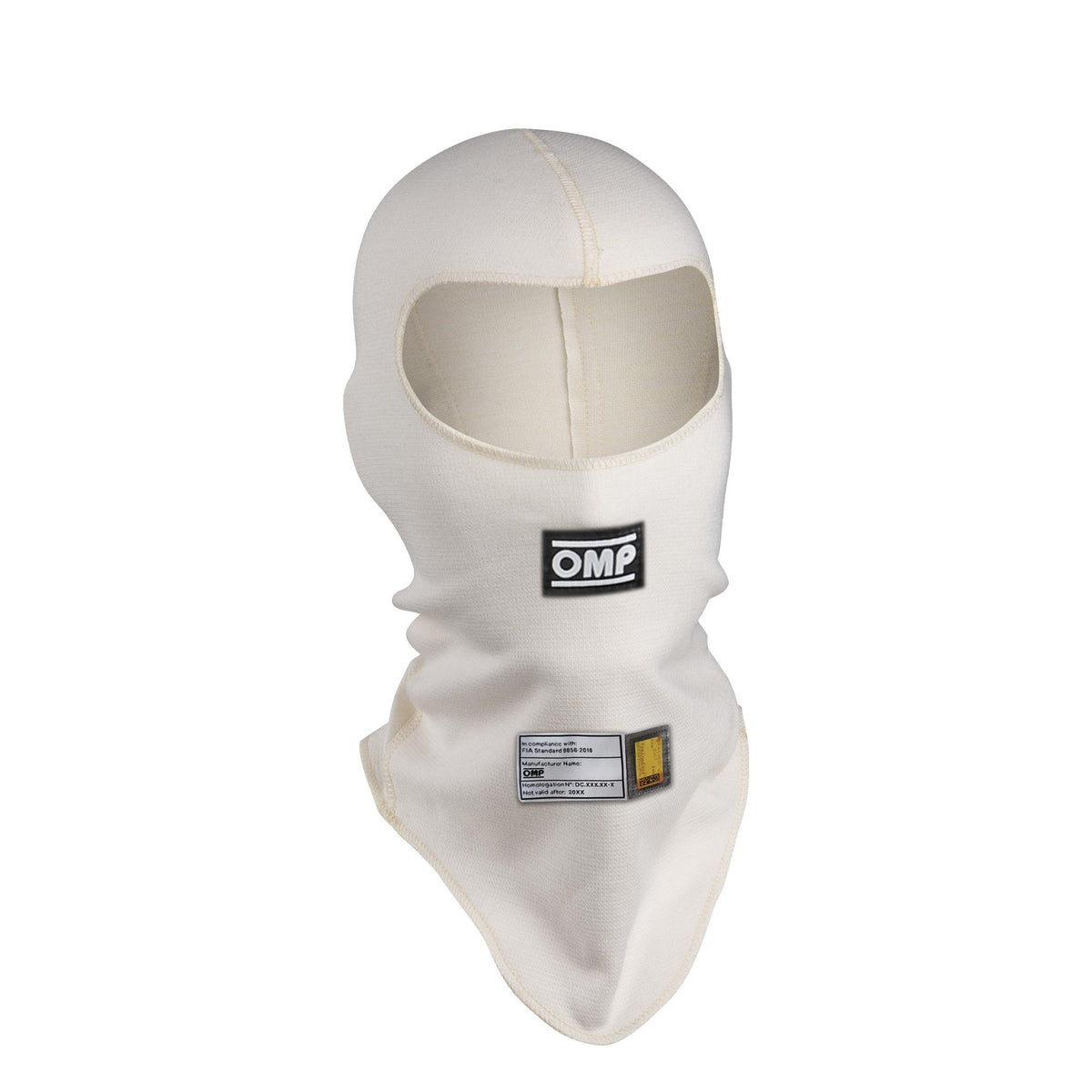 Open Face Racer OMP FIRST FIA Approved Fireproof Open Face Race Balaclava - Fast Racer ...