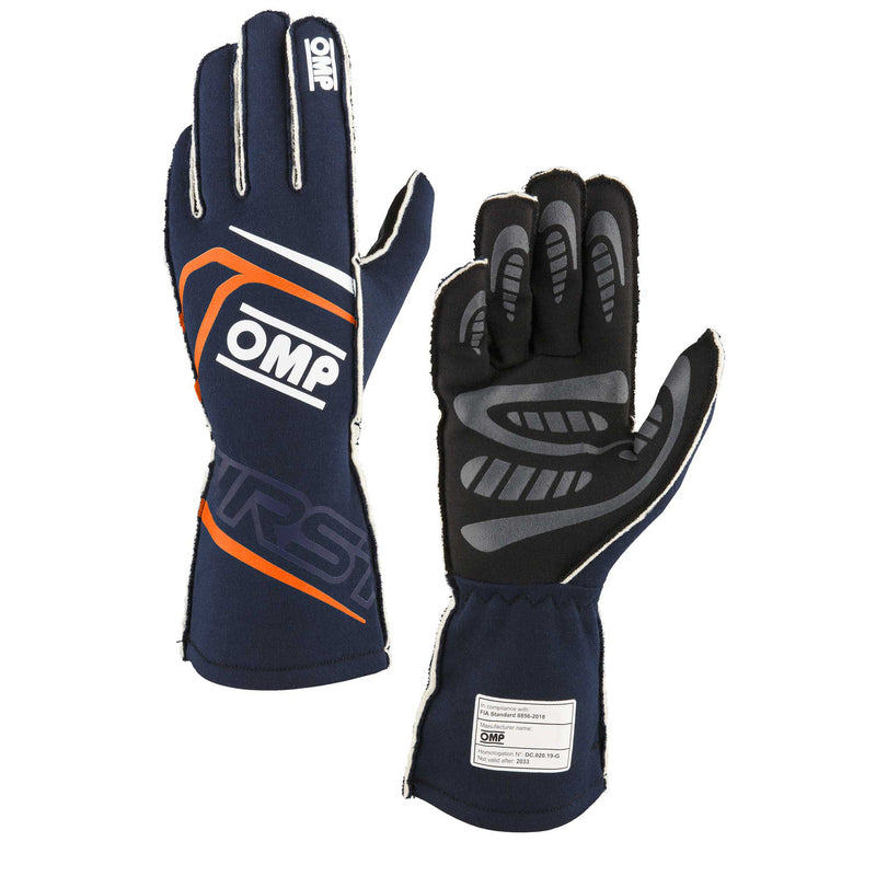 OMP FIRST Racing Gloves FIA - SFI - FAST RACER