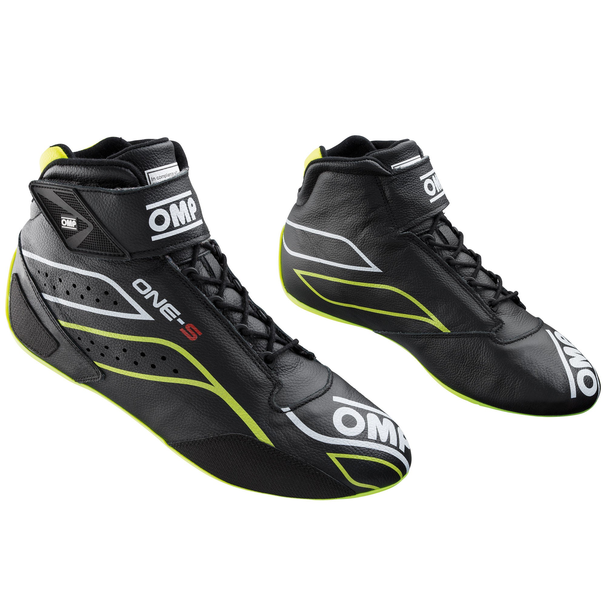 OMP ONE-S Racing Shoes - FIA 8856-2000 and SFI 3.3/5 - Fast Racer OMP ONE-S Racing Shoes - FIA 8856-2000 and SFI 3.3/5 - Fast Racer