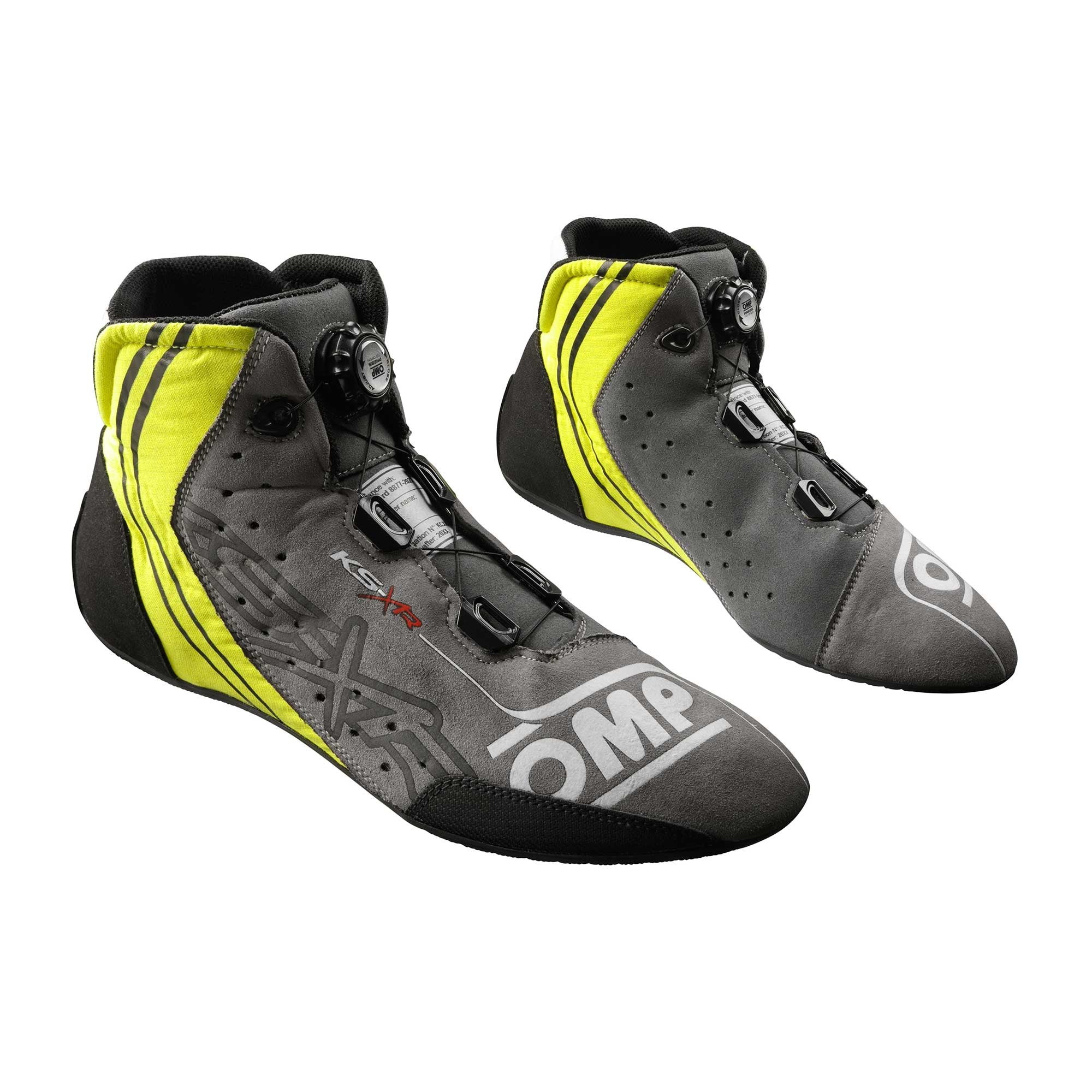 Buy OMP KS-XR Rotor Lacing Kart Shoes - FIA 8877-2022 - Fast Racer ...