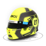 Mclaren - Lando Norris - 2021 - Casque à l'échelle 1/2