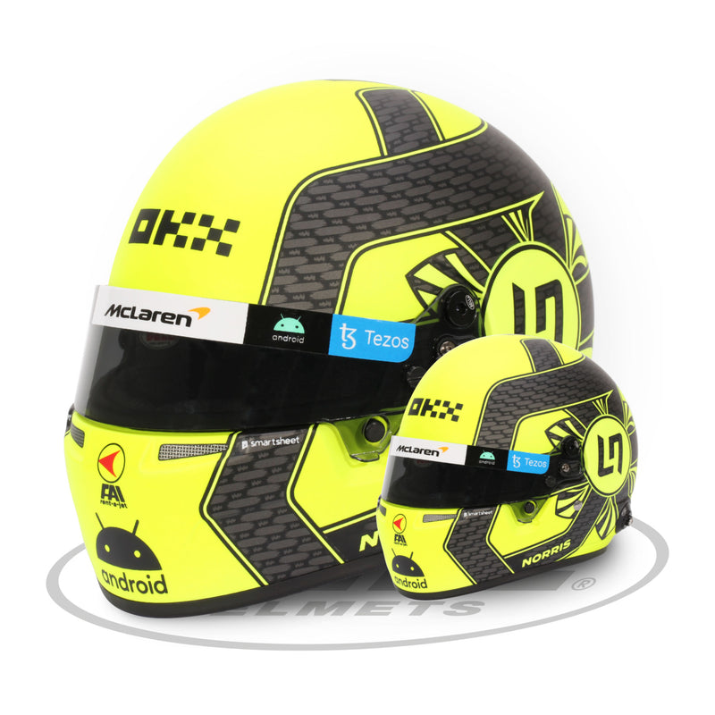 bell 2023 helmets Collectable 1:2 Scale Mini Helmet Fernando Alonso Aston Martin Las Vegas GP Collectible Miniature Car Bell 1:2 Scale Mini Helmet