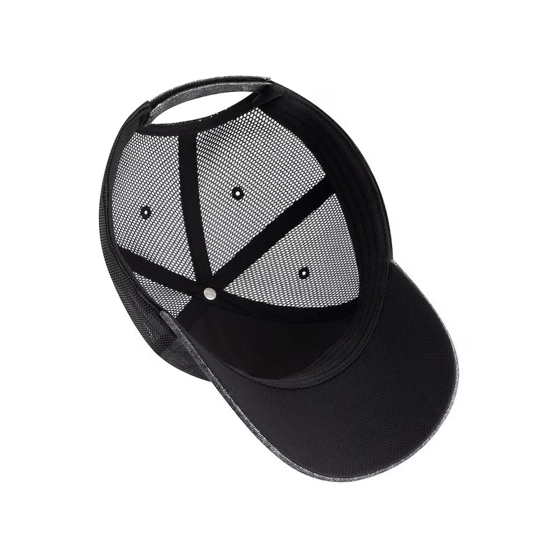 Main View of the Men's Puma Black Scuderia Ferrari Fanwear Trucker Adjustable Hat in Grey/Black at FAST RACER