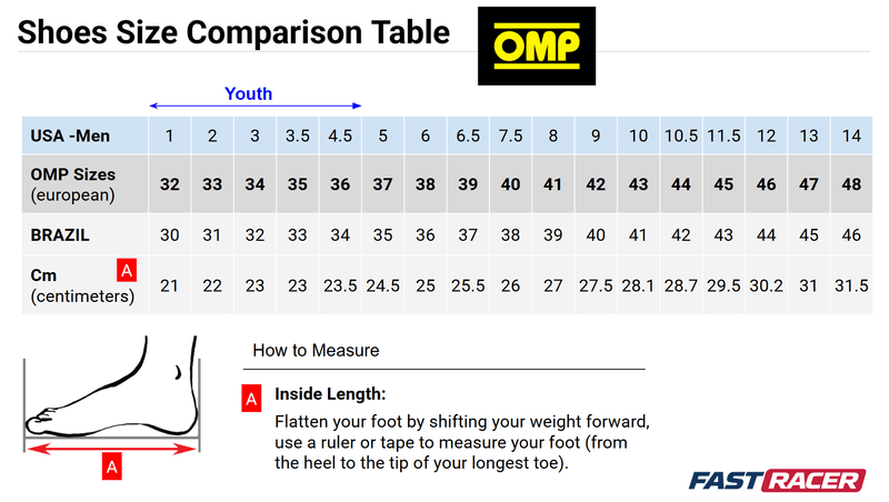 OMP KS - 2X Kart Shoes FIA / 2026 Model - Youth / Kids Sizes - FAST RACER