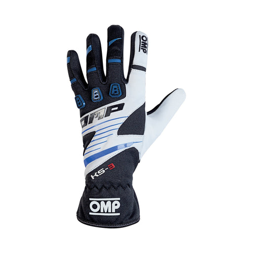OMP KS - 3 Kart Gloves - Youth / Kids Sizes - Fast Racer