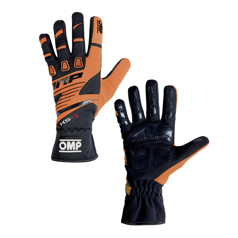 OMP KS - 3 Kart Gloves - Youth / Kids Sizes - FAST RACER
