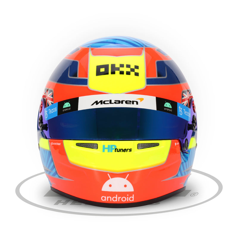 Bell 1:2 Scale Mini Helmet Oscar Piastri 2023 Mclaren - FAST RACER