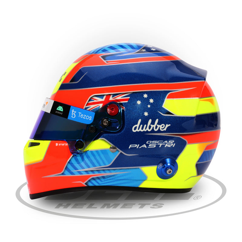 Bell 1:2 Scale Mini Helmet Oscar Piastri 2023 Mclaren - FAST RACER