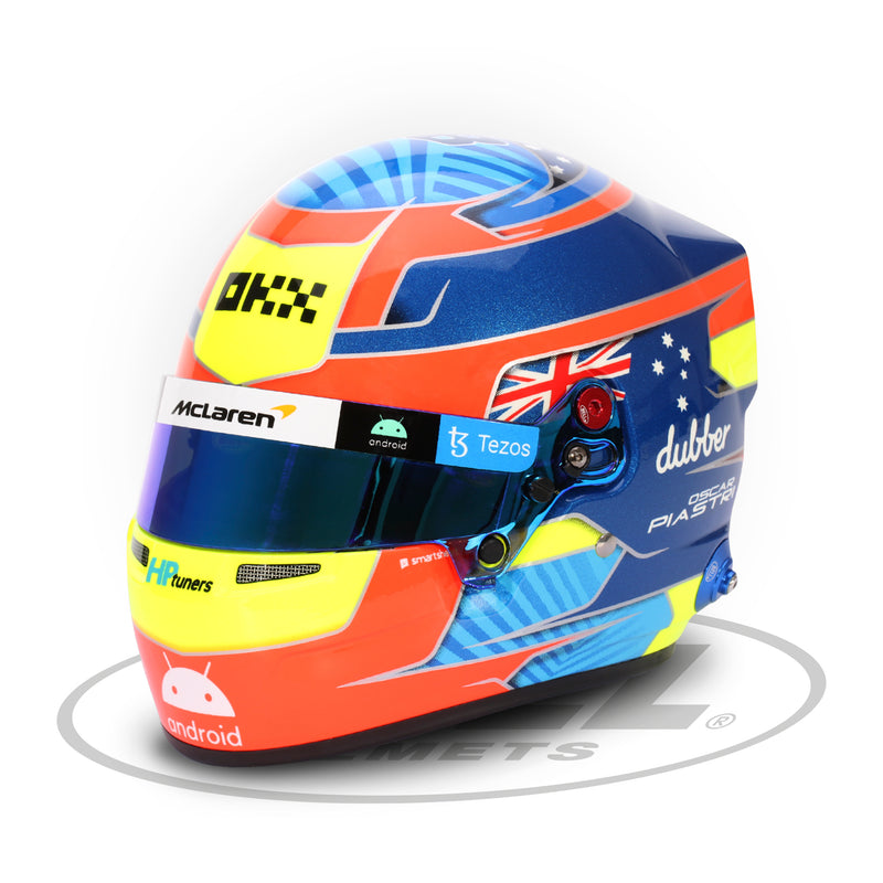 bell helmet 2023 Bell 1:2 Scale Mini Helmet Oscar Piastri 2023 Mclaren