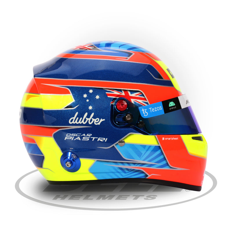 Bell 1:2 Scale Mini Helmet Oscar Piastri 2023 Mclaren - FAST RACER