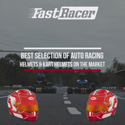 Bell KC7-CMR Kart Helmet - Charles Leclerc Signature Series +Free HP Helmet Bag - Main - Fast Racer