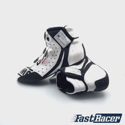 Buy OMP ONE EVO X R Rotor Racing Shoes - Race Boots - Pair - White / Black - IC/805E - Fast Racer