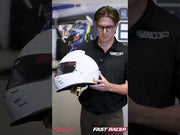 Zamp RZ-38 AIR Racing Helmet Review: Top Air Vent Installation, Venting & SA2025 Rated - FAST RACER