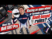 Bell XR7 Pro Racing Helmet For Open Cockpit Cars With Snell SA2025 Certification at FAST RACER