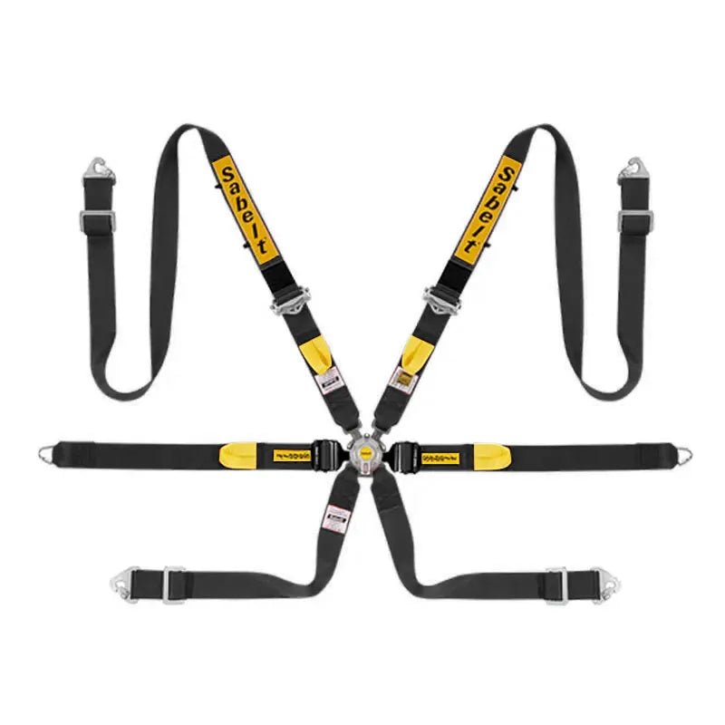 Sabelt GOLD Enduro Series FIA8853 - 2016 Saloon Full 2" 6 - Point Racing Harness - FAST RACER