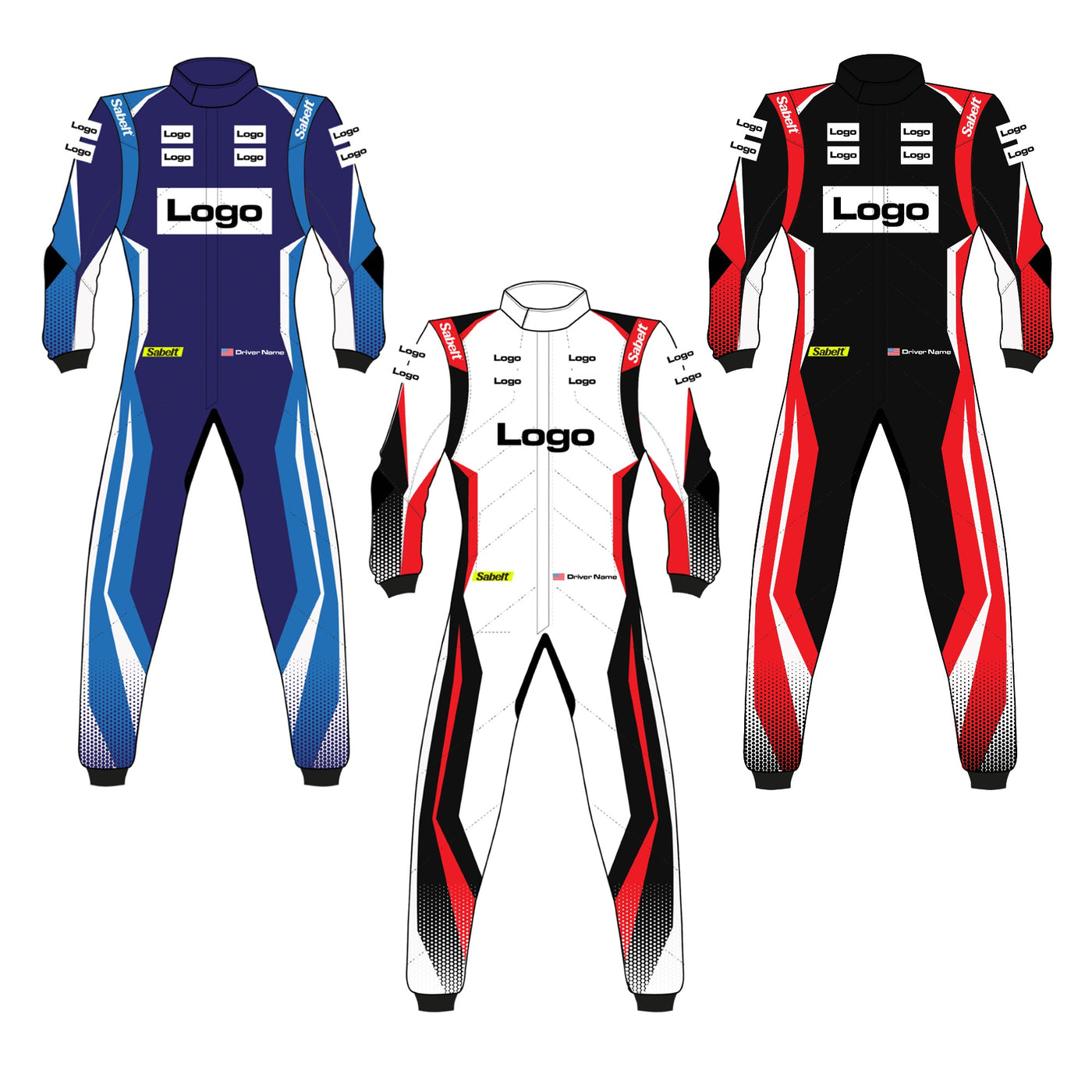 Sabelt TS10 Sublimated Custom Race Suit, Custom-fitted - Fast Racer ...
