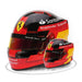 Bell 1:2 Scale F1 Mini Helmet Carlos Sainz 2023 - Normal Size vs Mini - Fast Racer