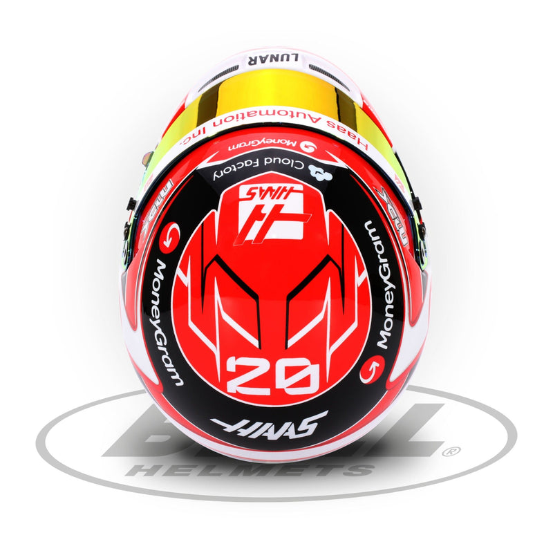 Bell 1:2 Scale Mini Helmet Kevin Magnussen 2023 - FAST RACER