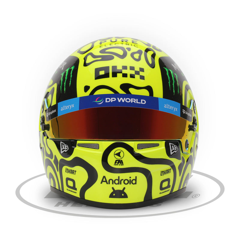 Bell 1:2 Scale F1 Mini Helmet Lando Norris 2024 Mclaren - FAST RACER