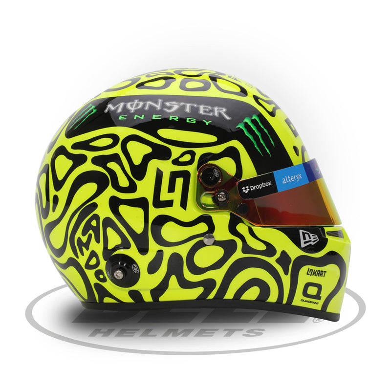 Bell 1:2 Scale F1 Mini Helmet Lando Norris 2024 Mclaren - FAST RACER