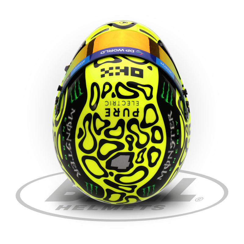 Bell 1:2 Scale F1 Mini Helmet Lando Norris 2024 Mclaren - FAST RACER