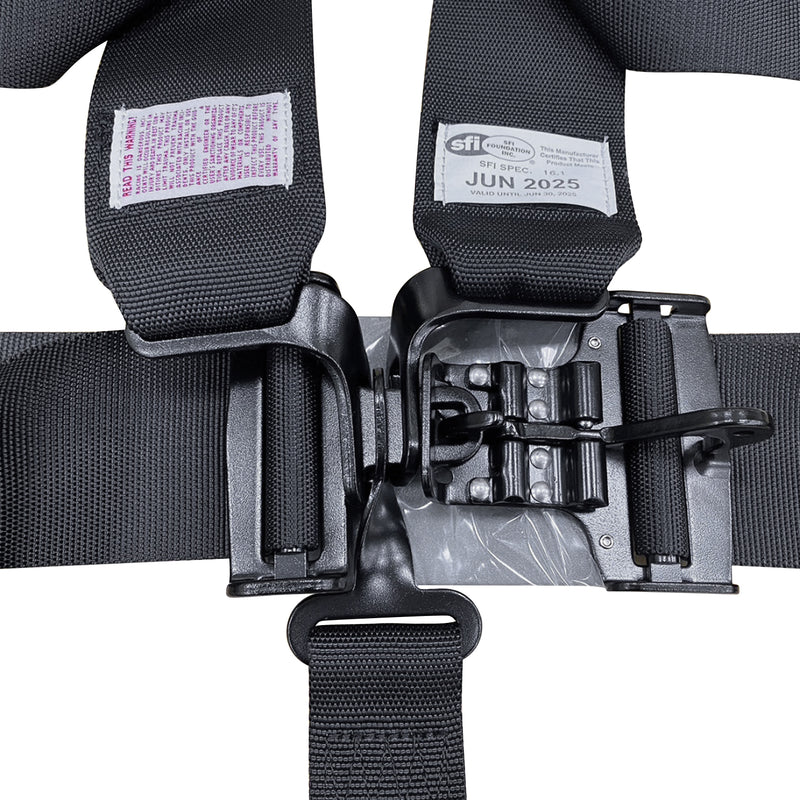 Zamp 5 Point Racing Harness 3" Pull - Down/Pull - Out SFI 16.1 - FAST RACER