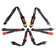 Zamp 6 Point Racing Harness 3"/2" Pull - Down/Pull - Out FIA 8853 - 2016 - FAST RACER