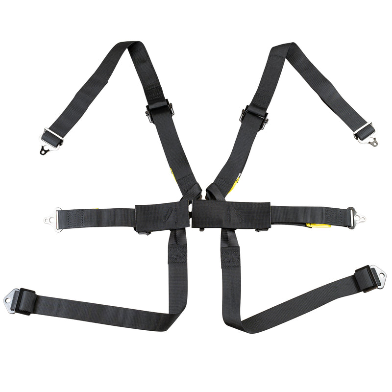 Zamp 6 Point Racing Harness 2" Pull - Down/Pull - Out FIA 8853 - 2016 - FAST RACER