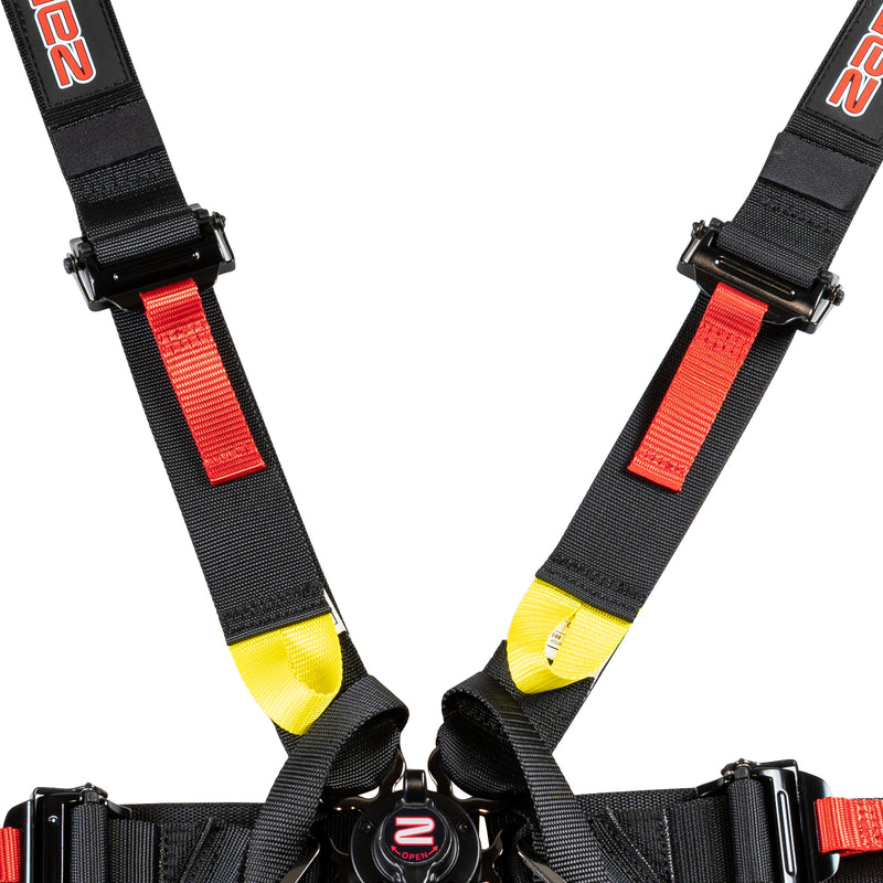 Zamp 6 Point Racing Harness 2" Pull - Down/Pull - Out FIA 8853 - 2016 - FAST RACER