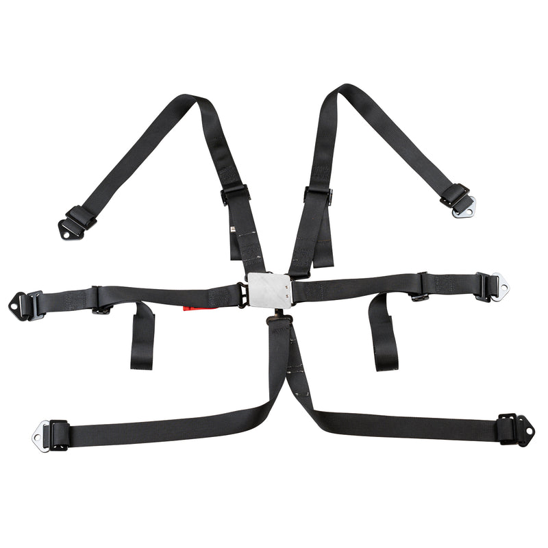 Zamp 6 Point Racing Harness 2" Pull - Up/Pull - In SFI 16.1 - FAST RACER