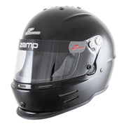 Main view of the Zamp RZ-42Y Youth Racing Helmet Snell CMR2016 in Black color at FAST RACER