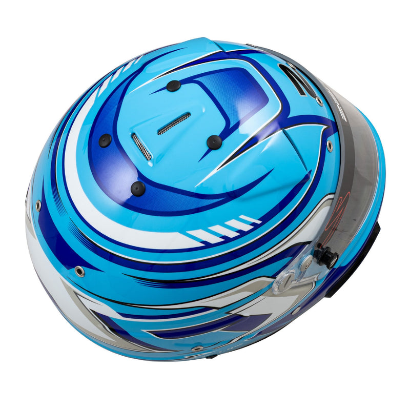 Zamp RZ-70F Graphic Racing Helmet | Snell SA2025 & FIA 8859-2024 - FAST RACER