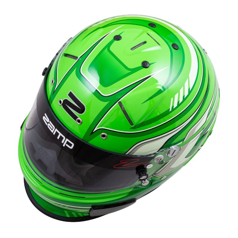 Zamp RZ-70F Graphic Racing Helmet | Snell SA2025 & FIA 8859-2024 - FAST RACER