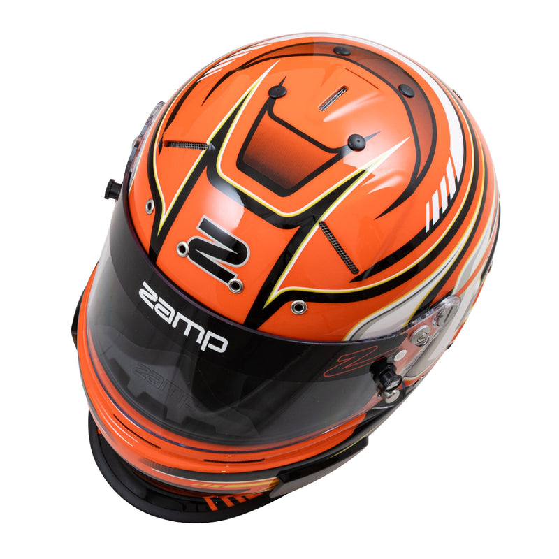 Zamp RZ-70F Graphic Racing Helmet | Snell SA2025 & FIA 8859-2024 - FAST RACER