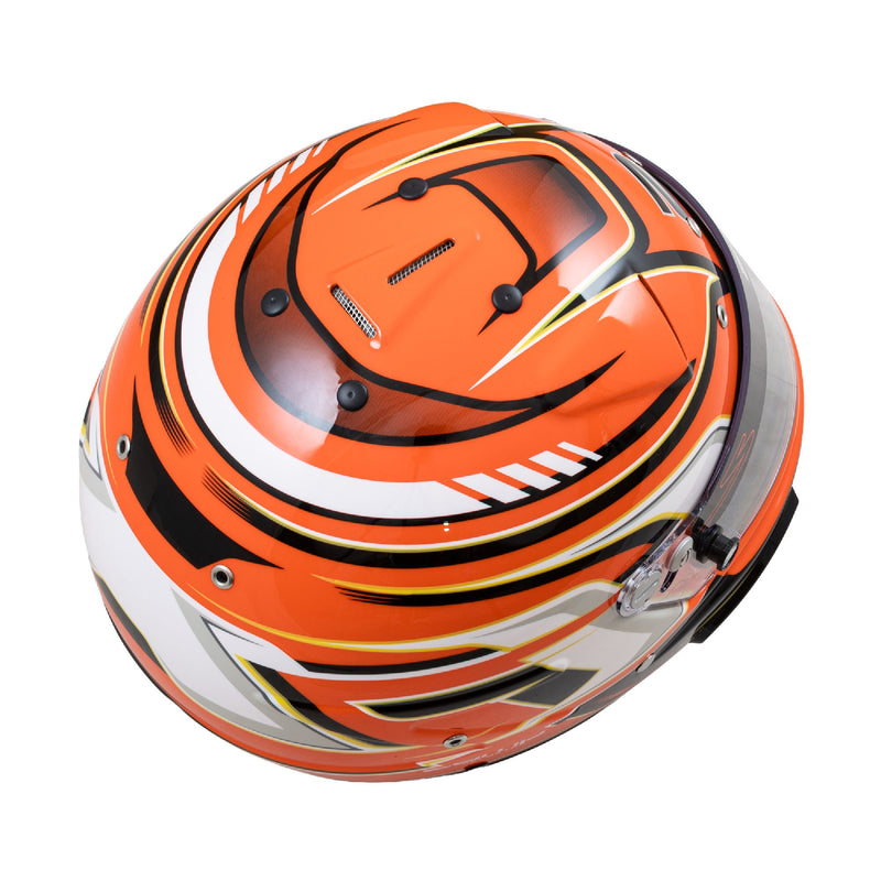 Zamp RZ-70F Graphic Racing Helmet | Snell SA2025 & FIA 8859-2024 - FAST RACER