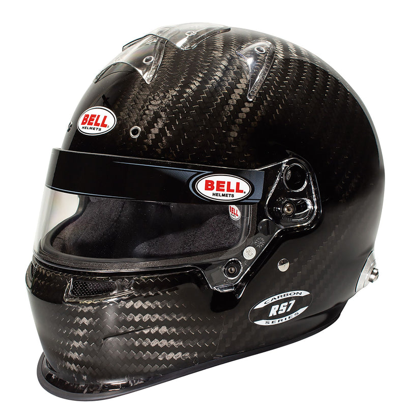 Bell RS7 Carbon Duckbill Helmet With Custom Lining Colors - FAST RACER