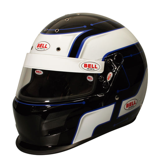 Bell K.1 Pro Circuit Helmet Blue  with Premium Bag Victory R.1 - Fast Racer
