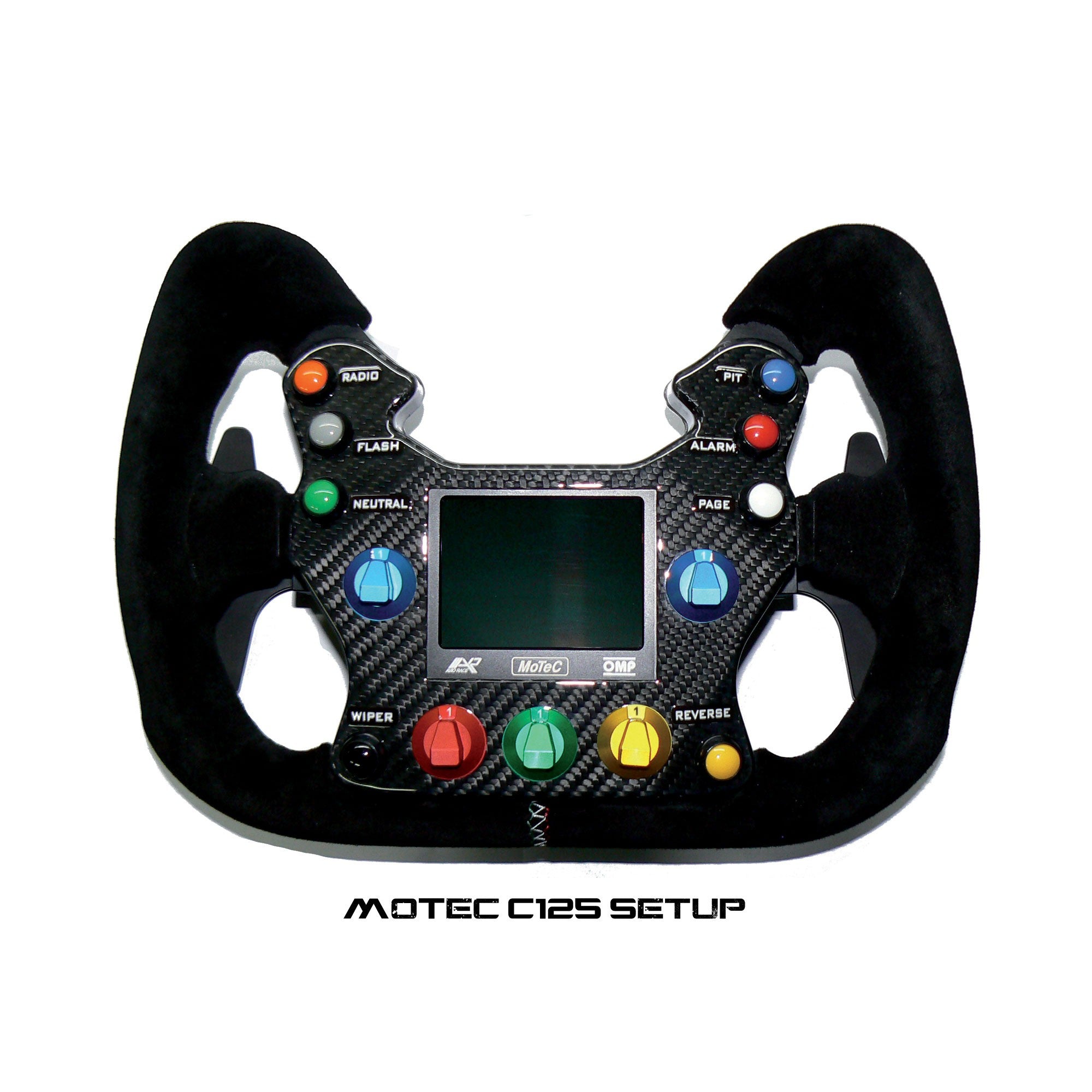 OMP 310 ALU GT Racing Steering Wheel — FAST RACER