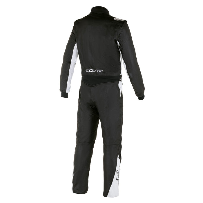 Alpinestars 2022 ATOM SFI Bootcut Racing Suit - Black/Silver - Back - Fast Racer