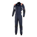 Alpinestars 2021 GP TECH V3 Racing Suit - Navy/Red Fluorescent - Front - Fast Racer