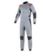 Alpinestars 2021 GP TECH V3 Racing Suit - Mid Gray/Red - Front - Fast Racer