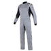 Alpinestars 2021 KNOXVILLE V2 Racing Suit Boot Cut - Mid Gray / Black Front - Fast Racer