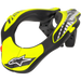 Alpinestars Youth Neck Support - Front - Black / Yellow - Fast Racer