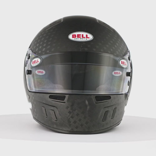 Buy Bell HP6 Carbon Fiber Closed-Cockpit Racing Helmet - With Free HP Helmet Bag - Fast Racer