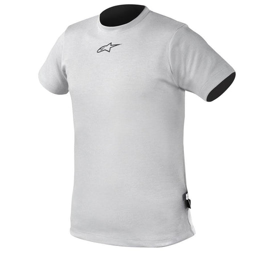 Alpinestars Nomex Short Sleeve T-Shirt - Silver - Gray - Fast Racer