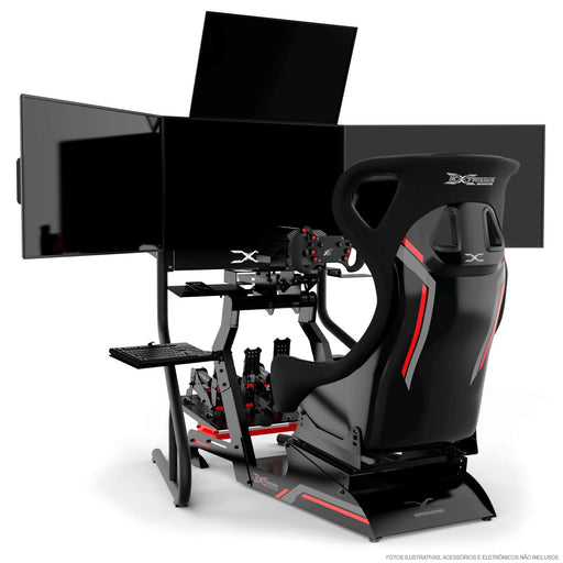 Extreme SimRacing Add On Top TV/Monitor Stand - FAST RACER