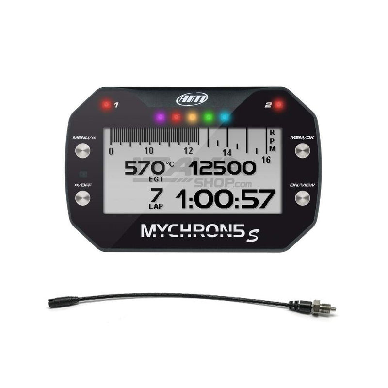 AIM MyChron5 S Dash Logger / Kart Lap Timer With GPS - FAST RACER
