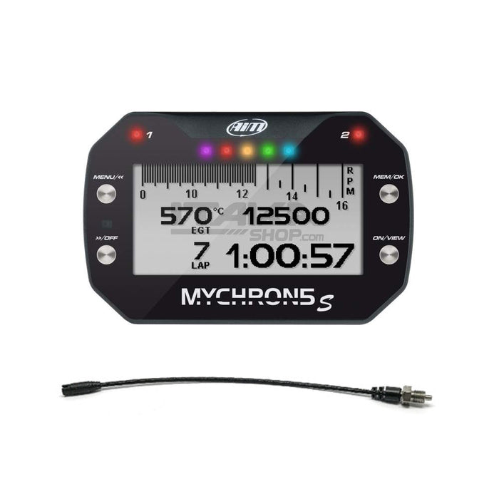 AIM MyChron5 S Dash Logger / Kart Lap Timer With GPS