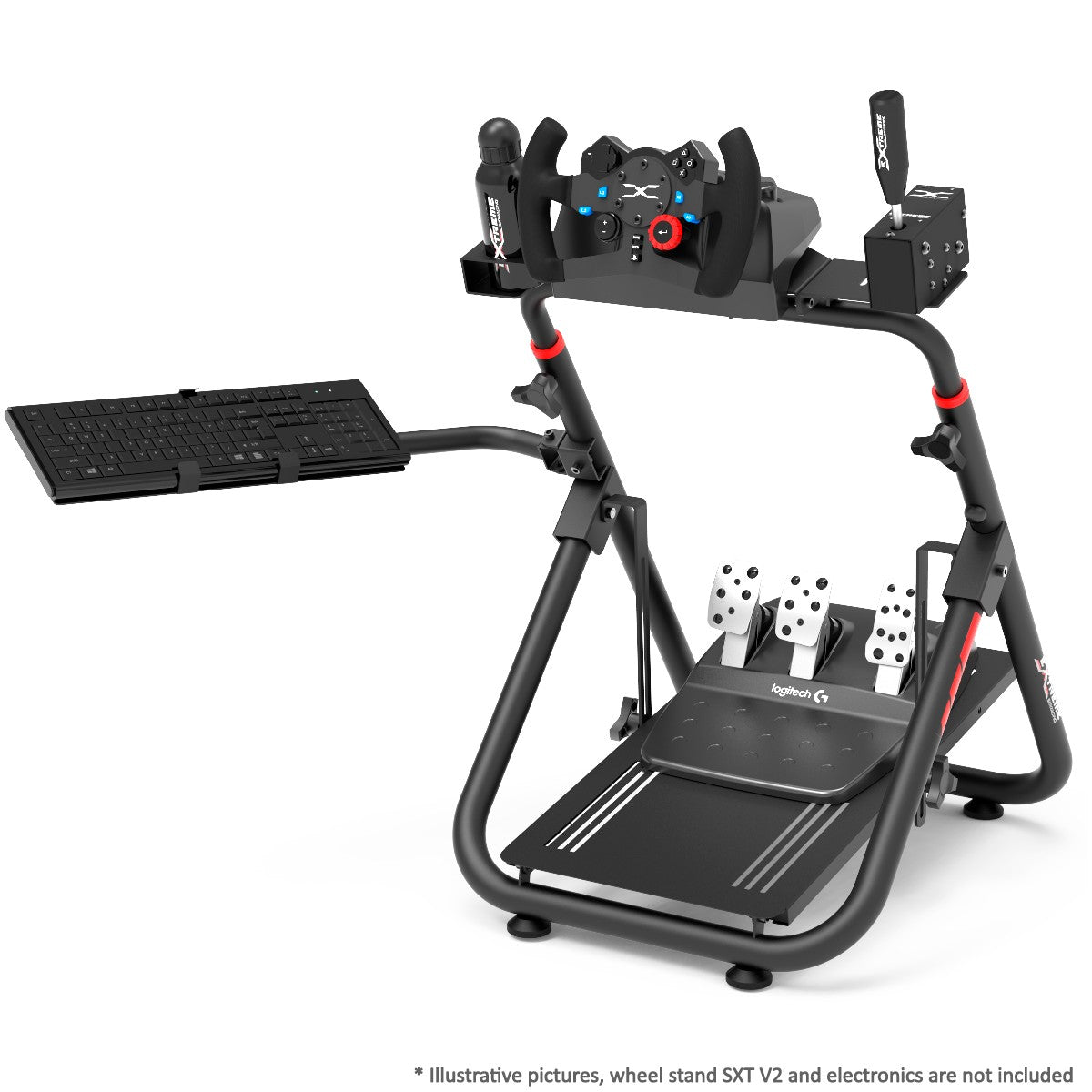 Extreme SimRacing Articulated Keyboard Tray: Fits SXT V2 Model — FAST RACER